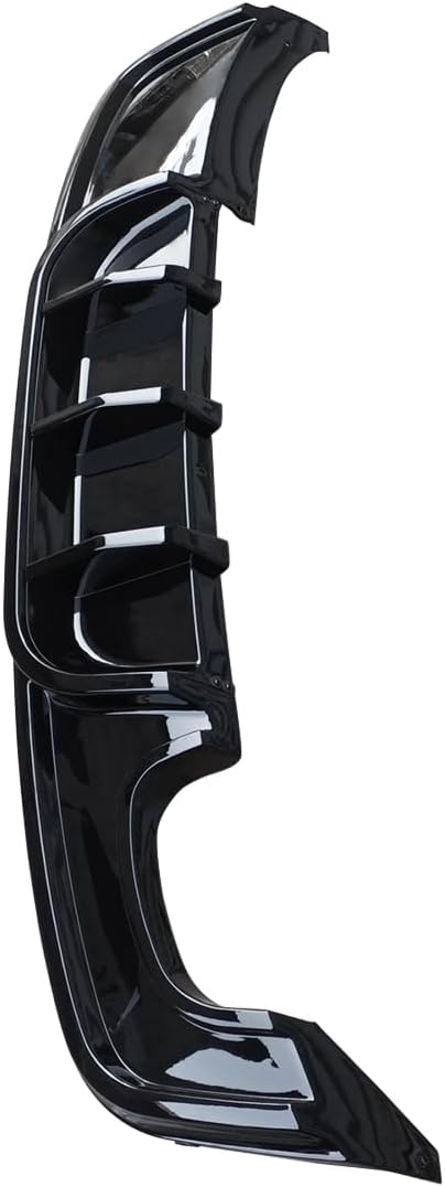 Rear Diffuser Fit For BMW 1 Series E82 120i 125i 128i 135i M Sport Coupe 2007-2013 Gloss Black ABS Painted Rear Bumper