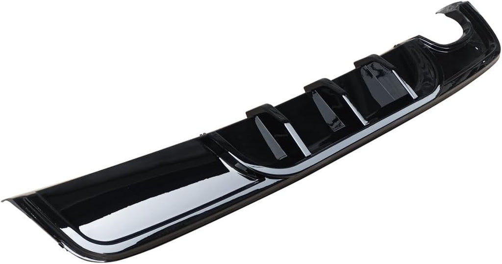 Rear Diffuser Fit For BMW 1 Series E82 120i 125i 128i 135i M Sport Coupe 2007-2013 Gloss Black ABS Painted Rear Bumper