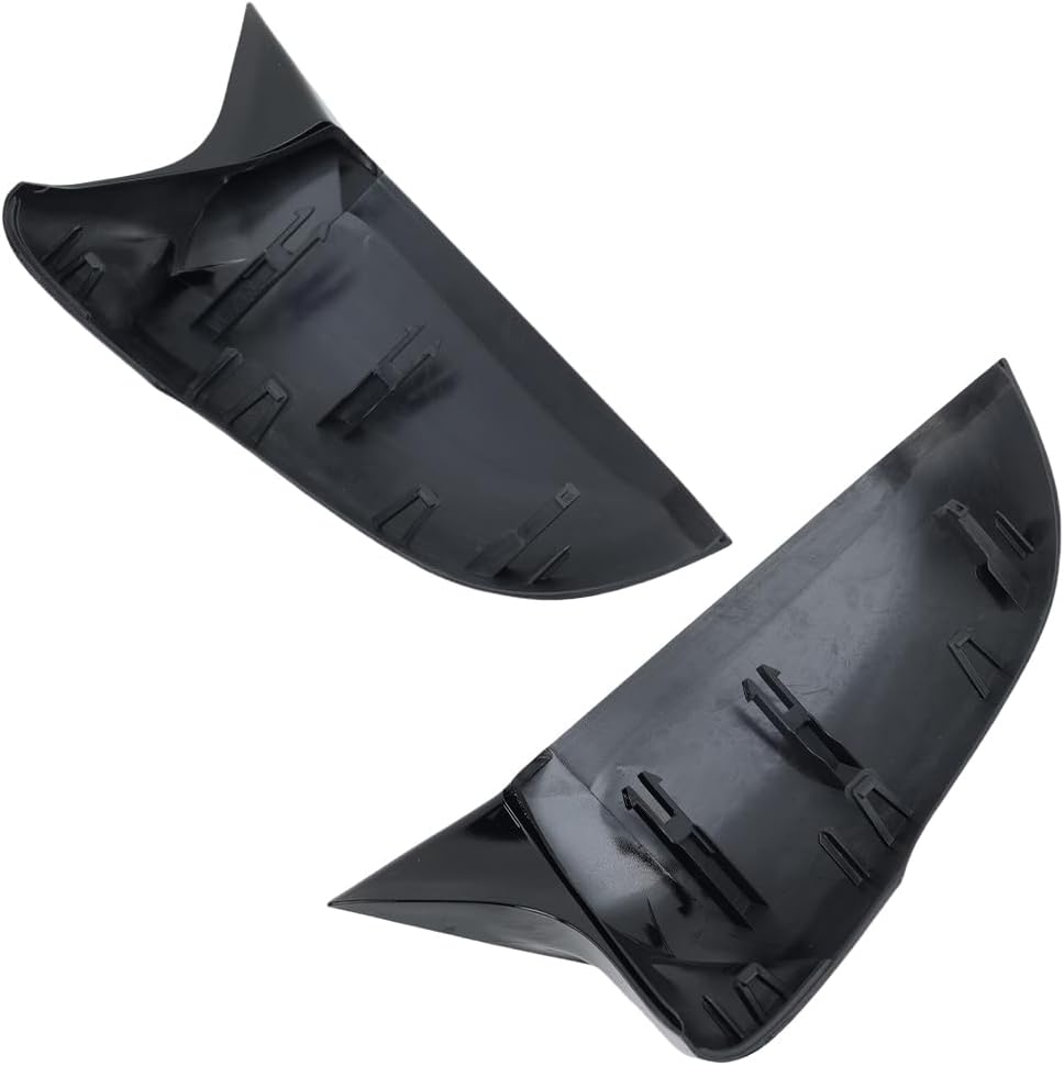 Pair Gloss Black Wing Mirror Cover Cap Casing For BMW 1 Series F40 M135i M235i Toyota Supra 2020+ Left & Right Side UK