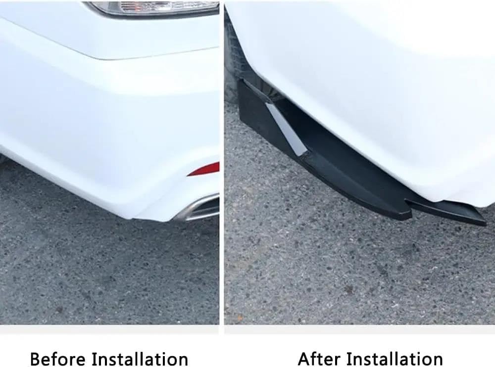 Rear Spoiler Lip For B&MW 4 Series F32 F33 F36 G22 G23 G26 2014-on 2pcs Rear Bumper Lip Diffuser Splitter Canard Protector Spoiler Body Kit