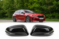 Pair Gloss Black Wing Mirror Cover Cap Casing For BMW 1 Series F40 M135i M235i Toyota Supra 2020+ Left & Right Side UK