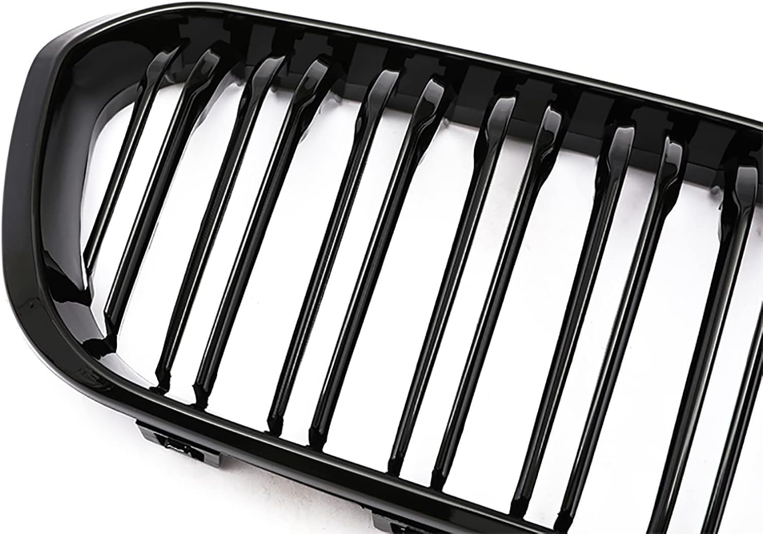 Grille,Front Kidney Grill for BMW 1 Series F20 F21 Grille LCI 2015 2016 2017 2018 Double Bridge Grill Gloss Black