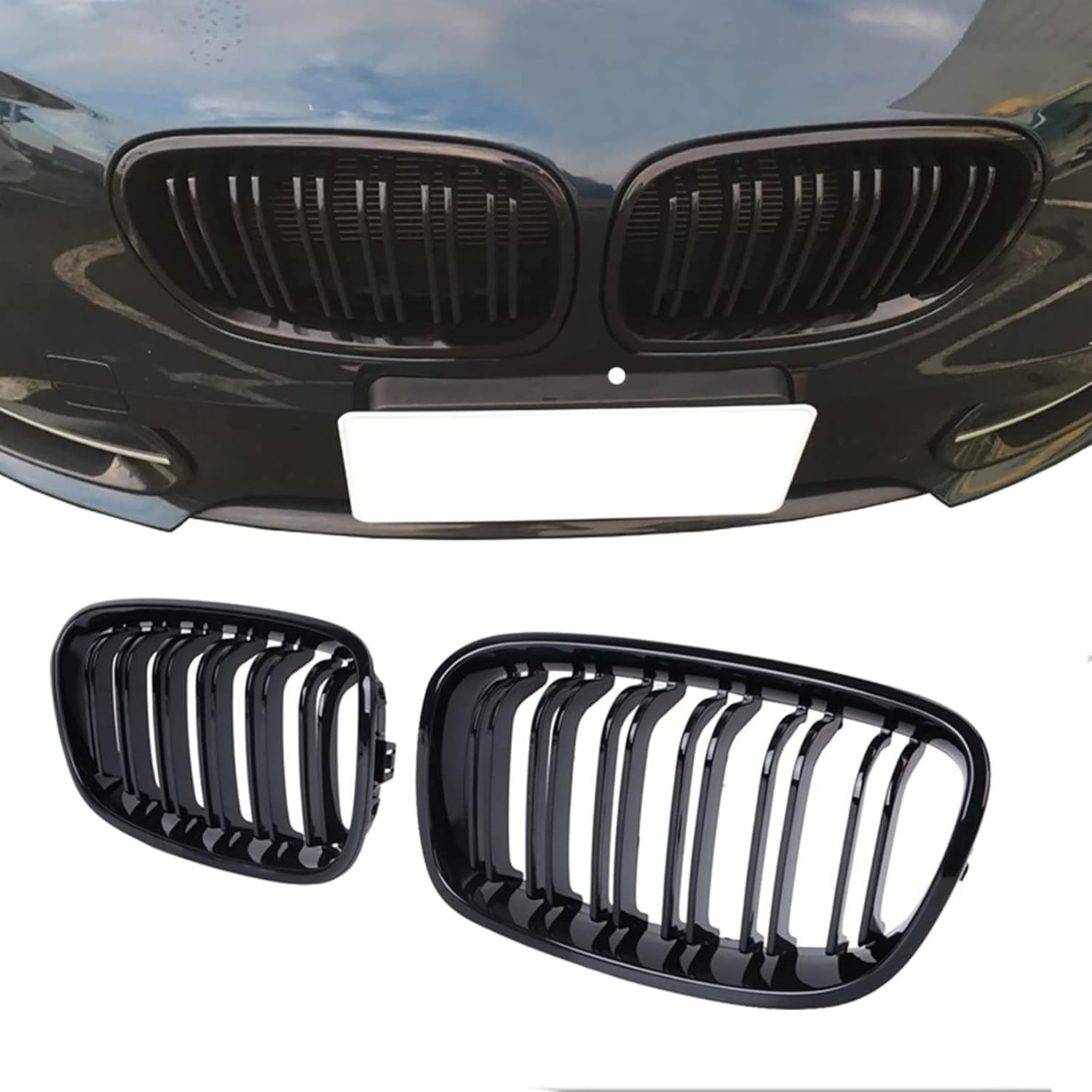 Grille,Front Kidney Grill for BMW 1 Series F20 F21 2011-2014