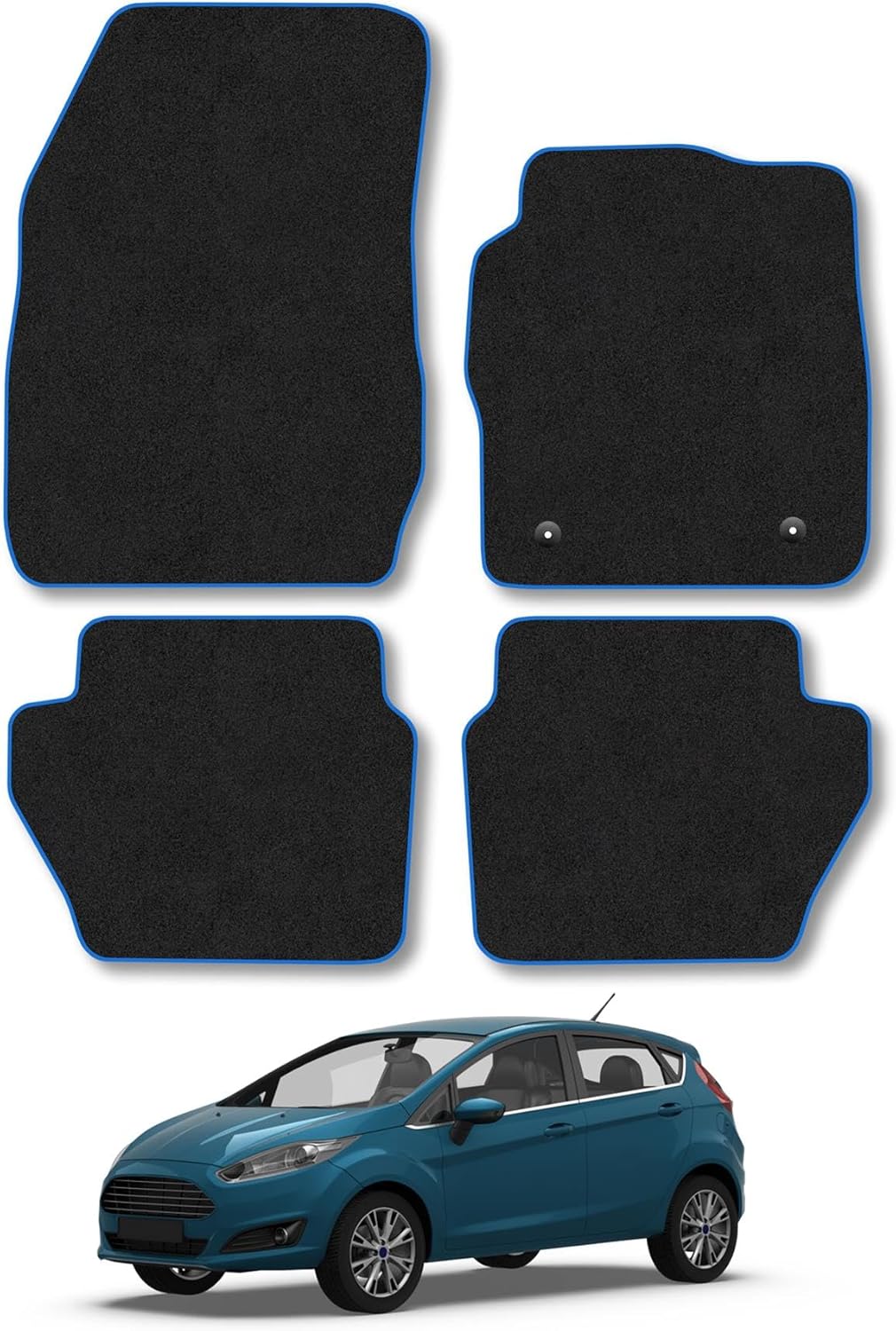 Ford Fiesta (2011-2017) Car Mats Accessories Tailored Fit Carpet