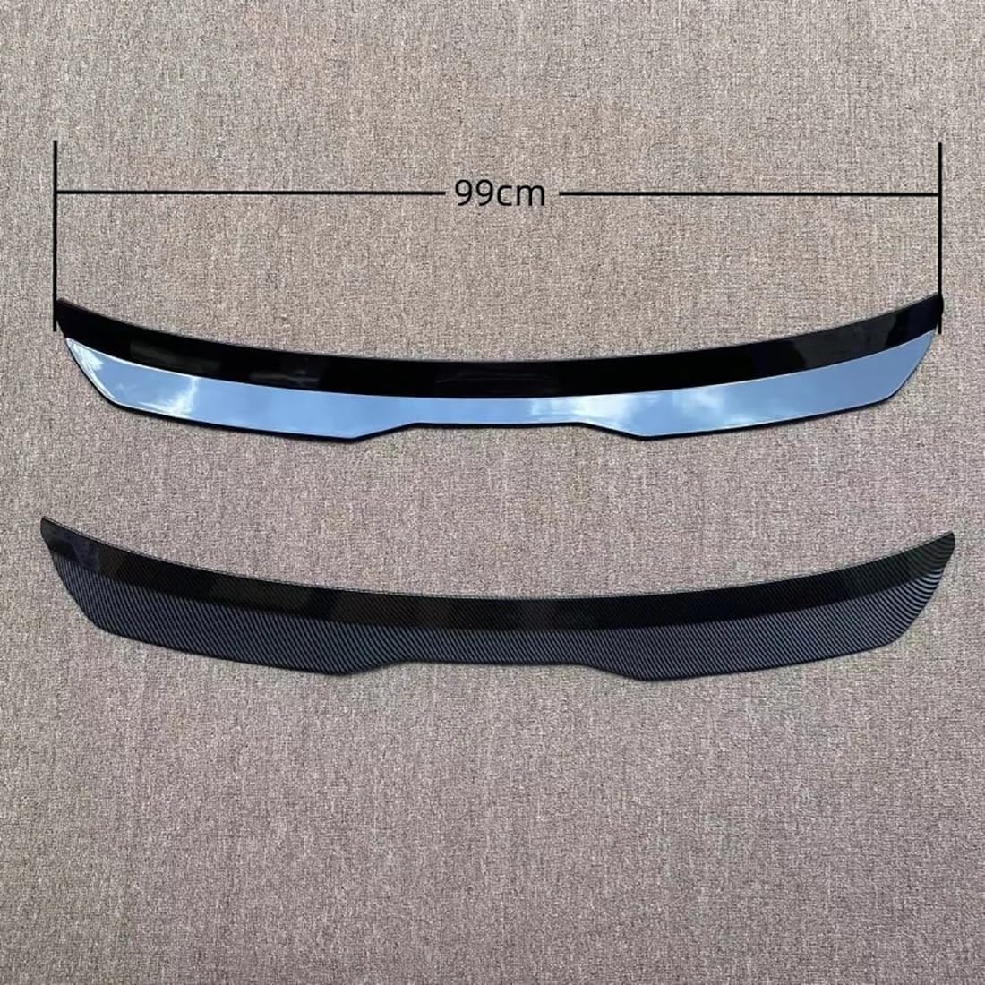 Car Rear Roof Spoiler for BMW 1 Series F20 F21 2012-2020,Hatchback Spoiler,ABS Rear Trunk Spoiler,Glossy Black/Carbon Fiber Look,Carbon fiber Look